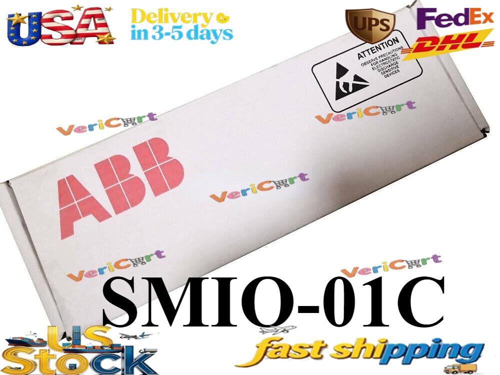 Brand New ABB PLC SMIO-01C CPU ACS510 FAST SHIPPING 1PCS NIB No Keypad