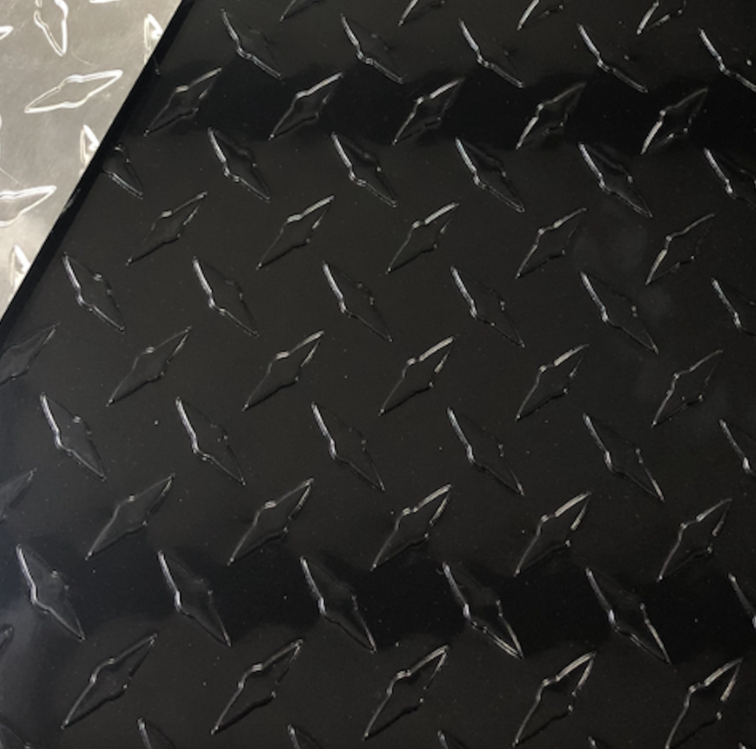 Diamond Plate Sheet .025″ Aluminum Flashing Trim Guard – Various Colors, Sizes