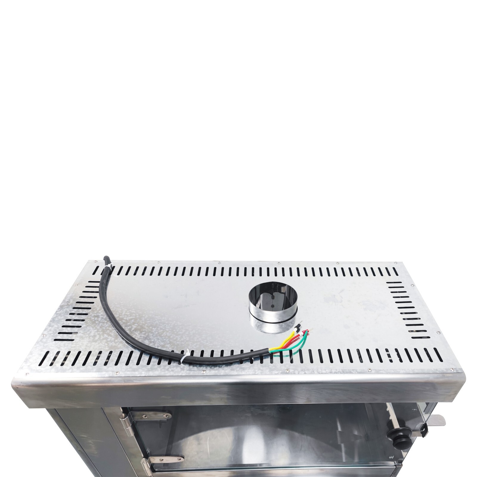 NEW 2 Roll Rotisserie Machine 122-572°F Electric Chicken Rotisserie Machine 220V