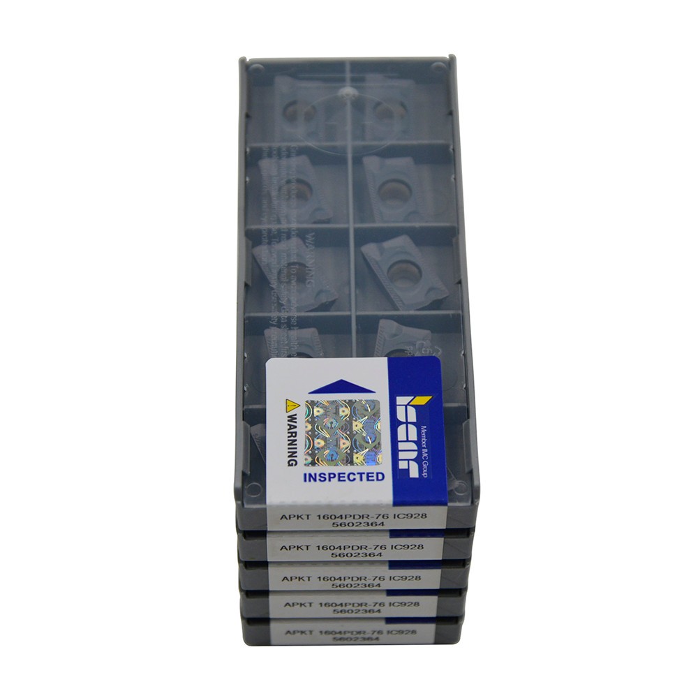 50Pcs (5boxes) ISCAR APKT1604PDR-76 IC928 carbide inserts APKT inserts