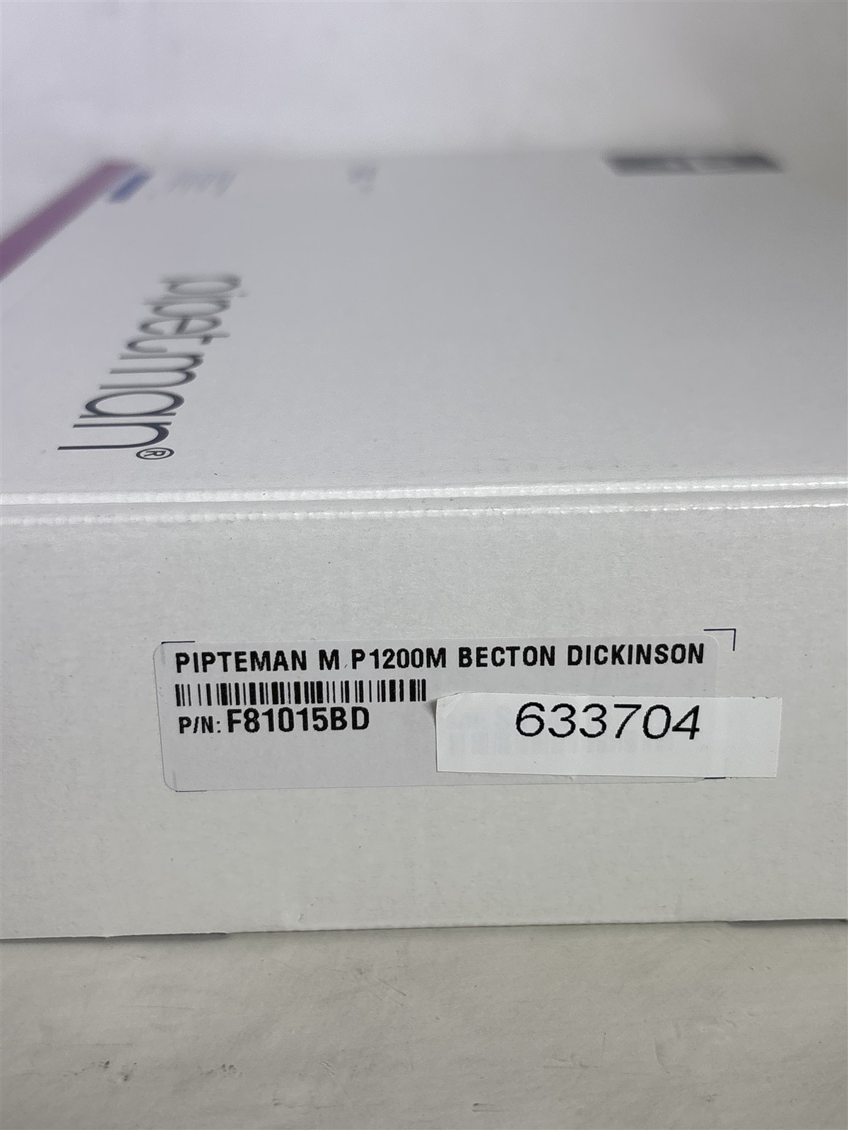 Gilson Pipetman M P1200M Becton Dickinson Electronic Pipette