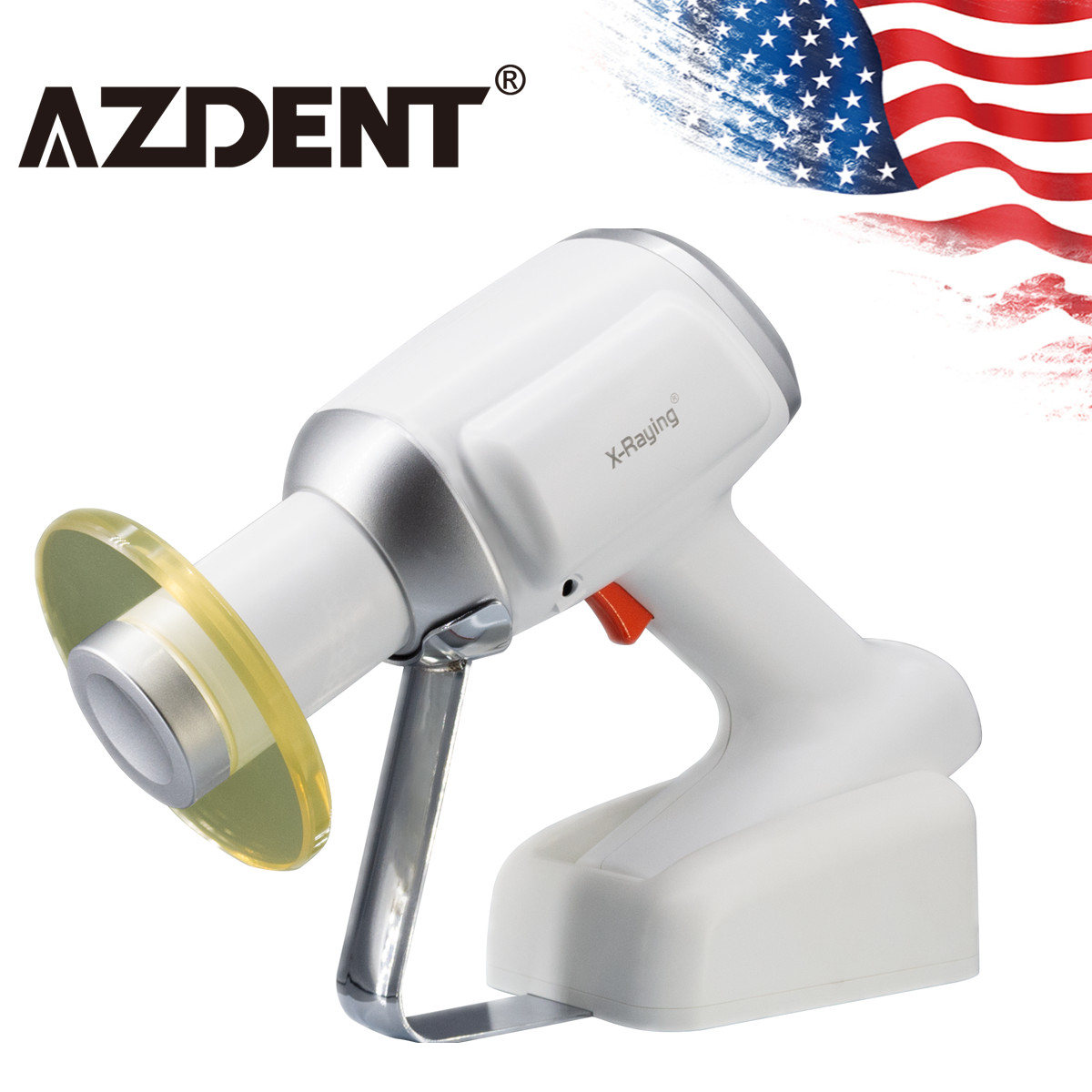 AZDENT Dental Wireless Hygiene Prophy Handpiece 4 Holes 360° Swivel