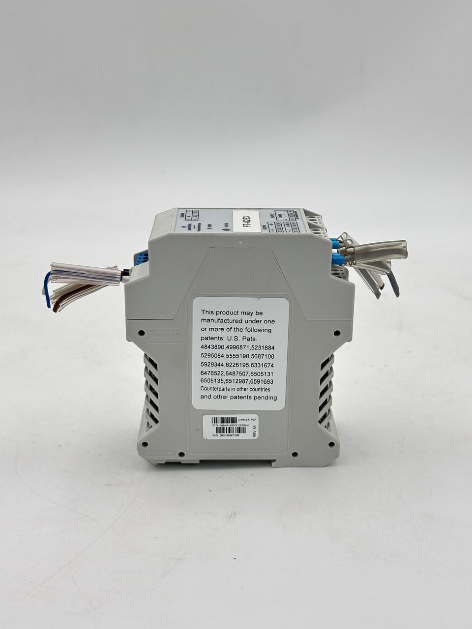EMERSON MICRO MOTION TRANSMITTER MODEL 2500D3ABBBEZZZ PN : 20000742 REV BB