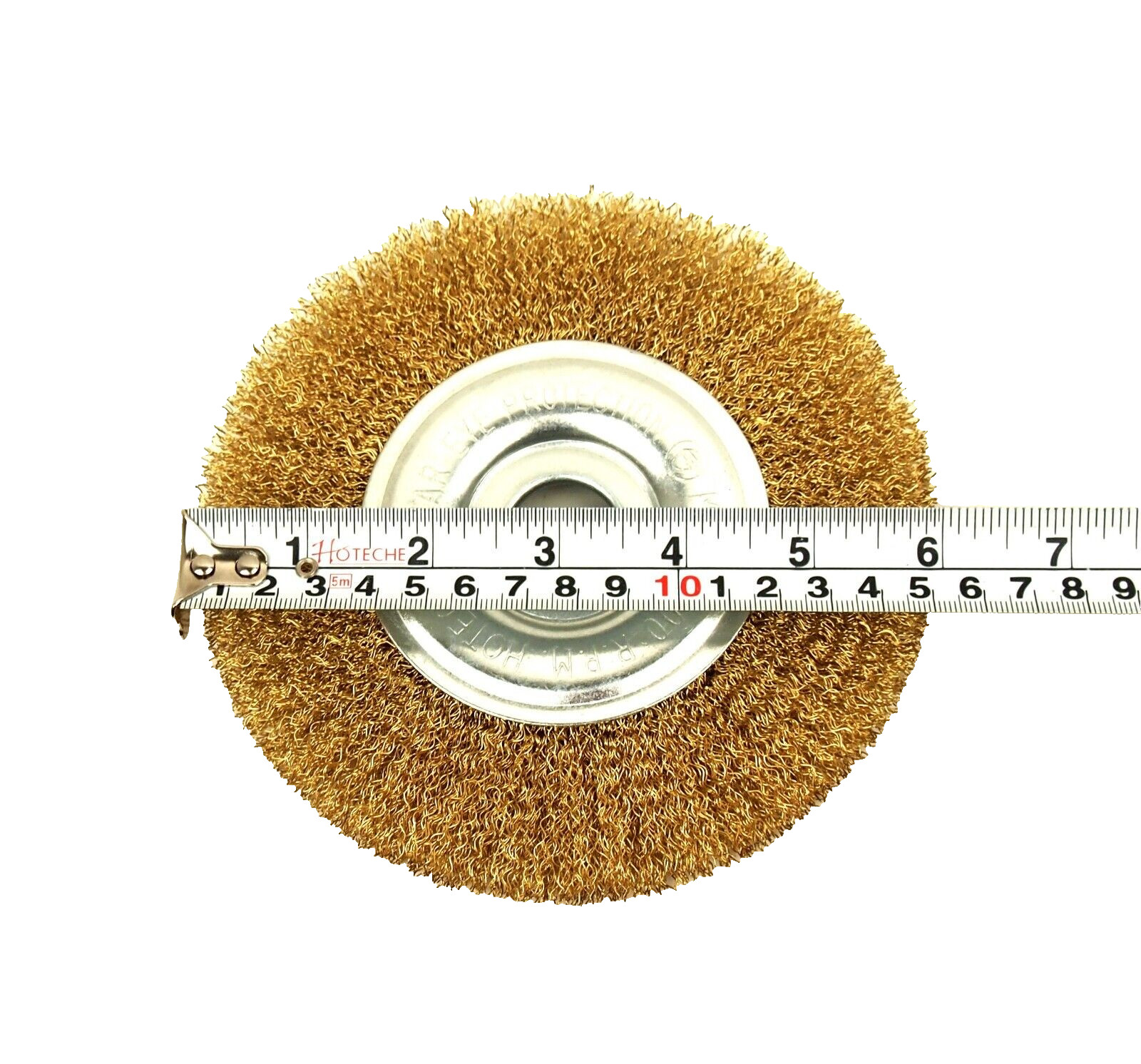 2PC 6» Crimped Wire Wheel Brush 1/2» Thick Deburring Bench Grinder 590306