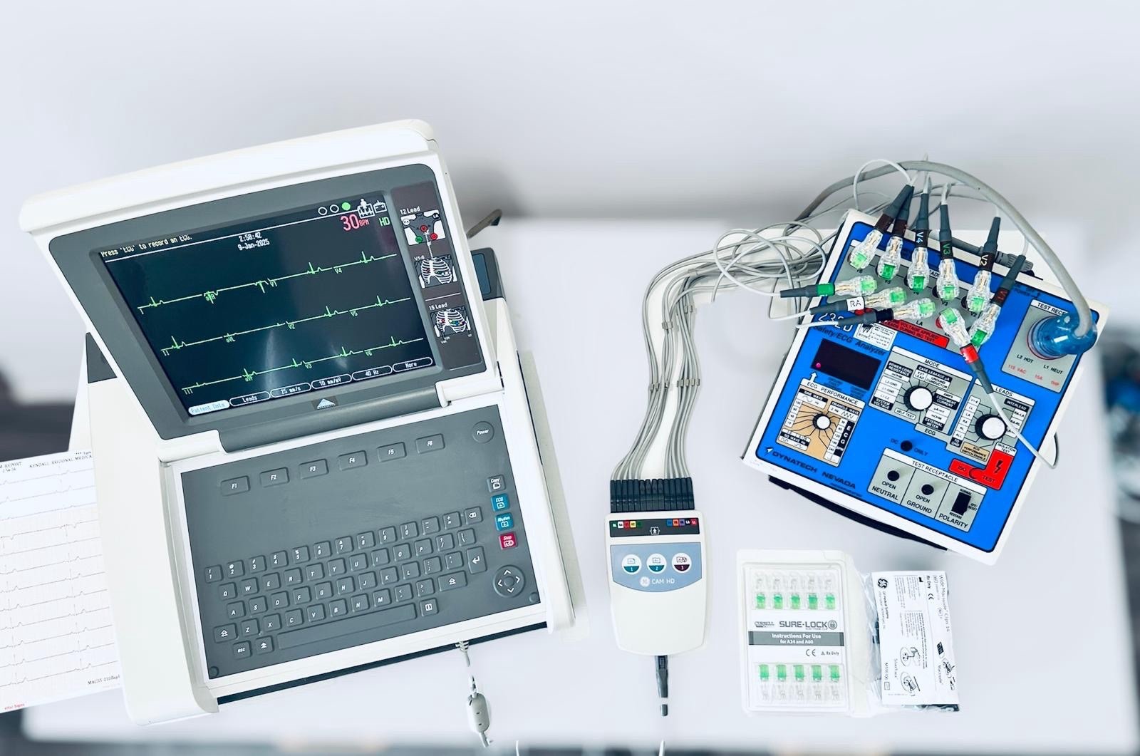 GE Healthcare MAC 5500 HD ECG with CAM Module