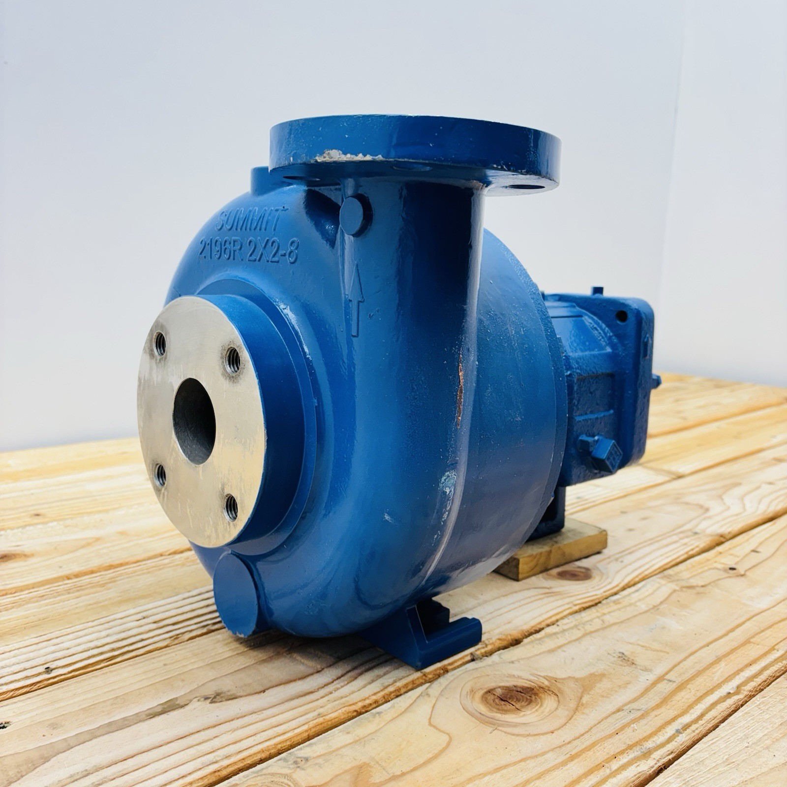 Summit 2196R / Goulds CV3196 equal size 2×2-8 Non-Clog Process Pump 6.250″ CD4M