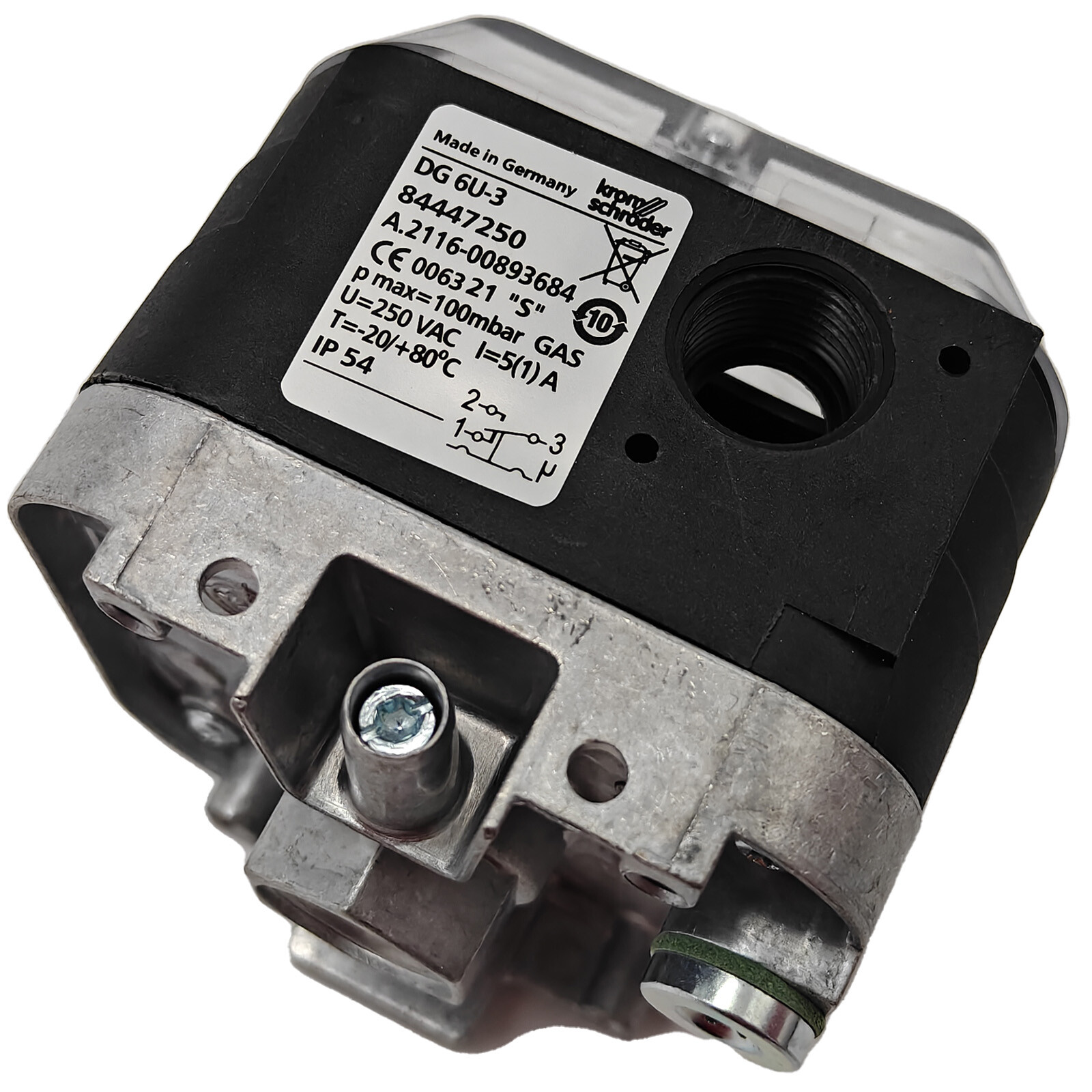 New Pressure switch for Krom schroder Pressure switch DG6U-3 84447250 A.2116