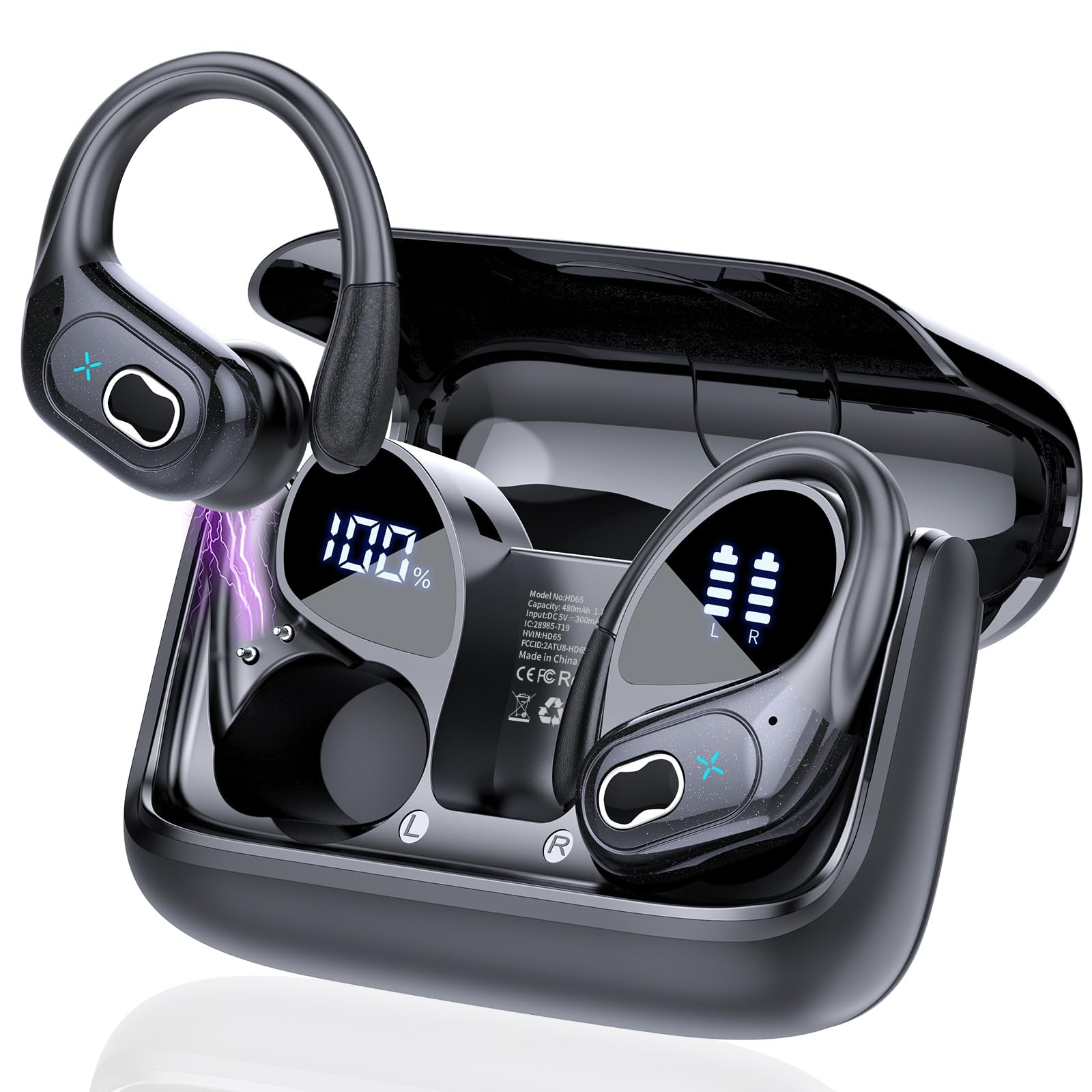 AI Translation Earbuds Real Time, 164 Language Translator Earbud 3-in-1 Bluet…