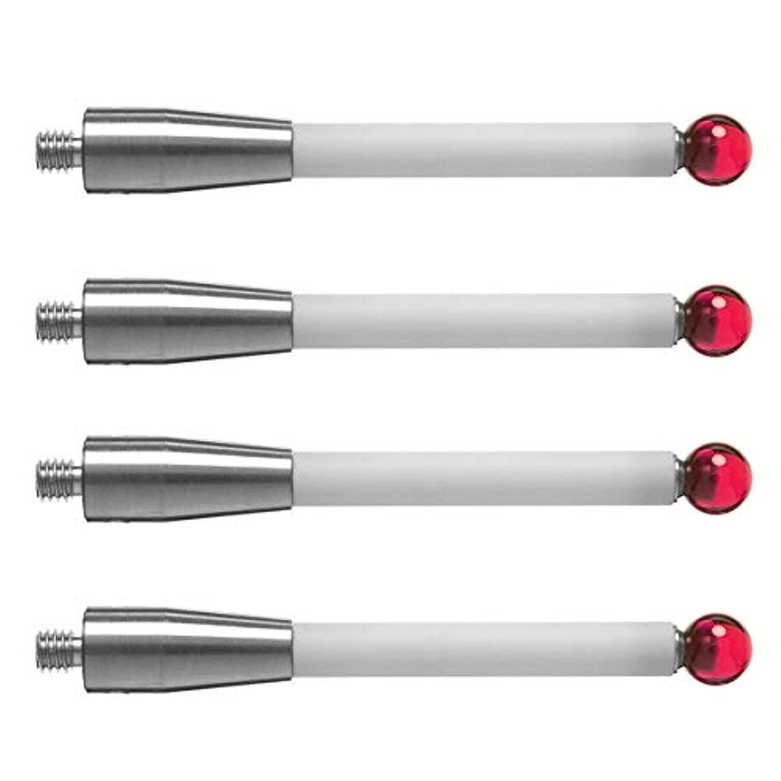 4Pcs For Renishaw A-5000-3709 CMM Probe Stylus 50mm-Ceramic Stem – 6mm Ball NEW