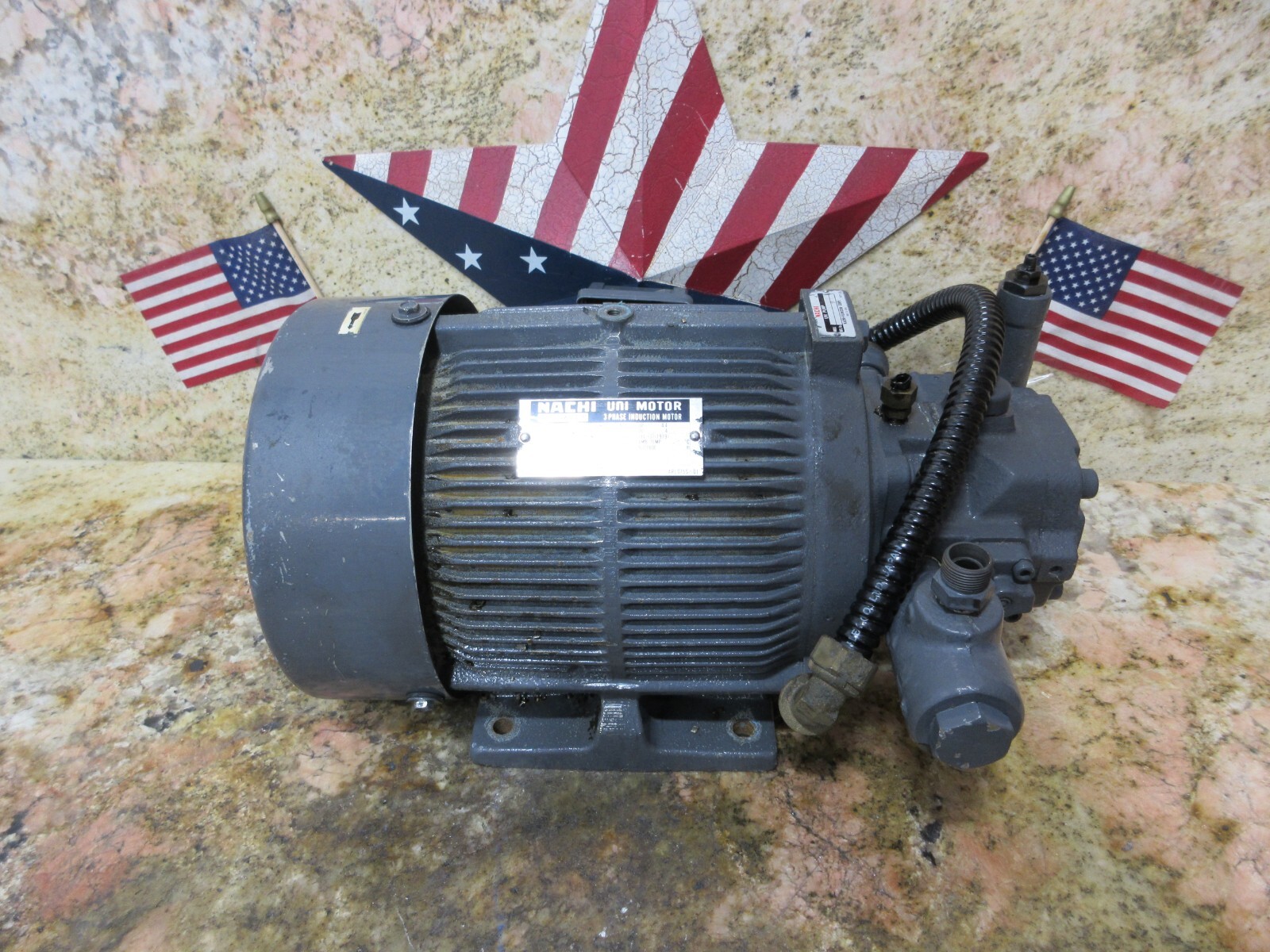 *SPECIAL*MAZAK MOTOR LTIS85-NR VAA-1A4B37 UVC-1A-A3-3.7-4-1048A VDC-1B-2A3-1048A