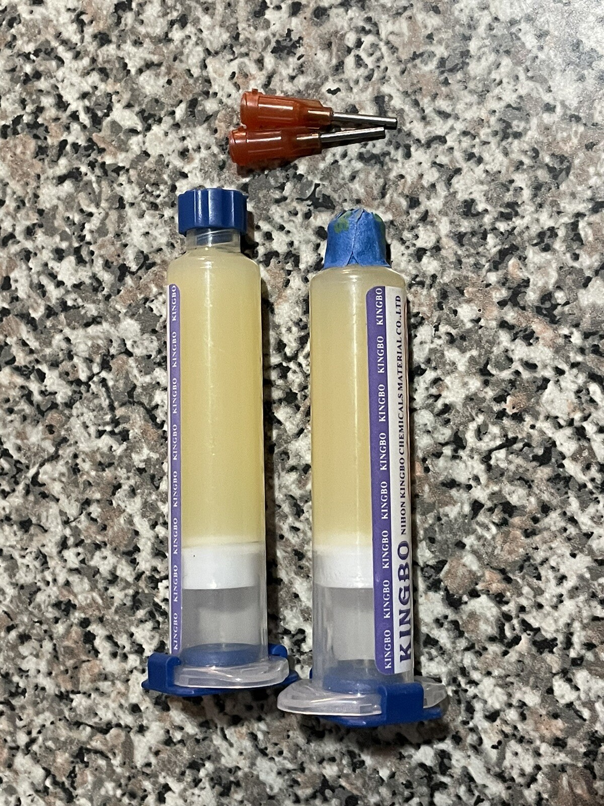 Kingbo Soldering Syringe 2xlot -( 1 New 1 Used )
