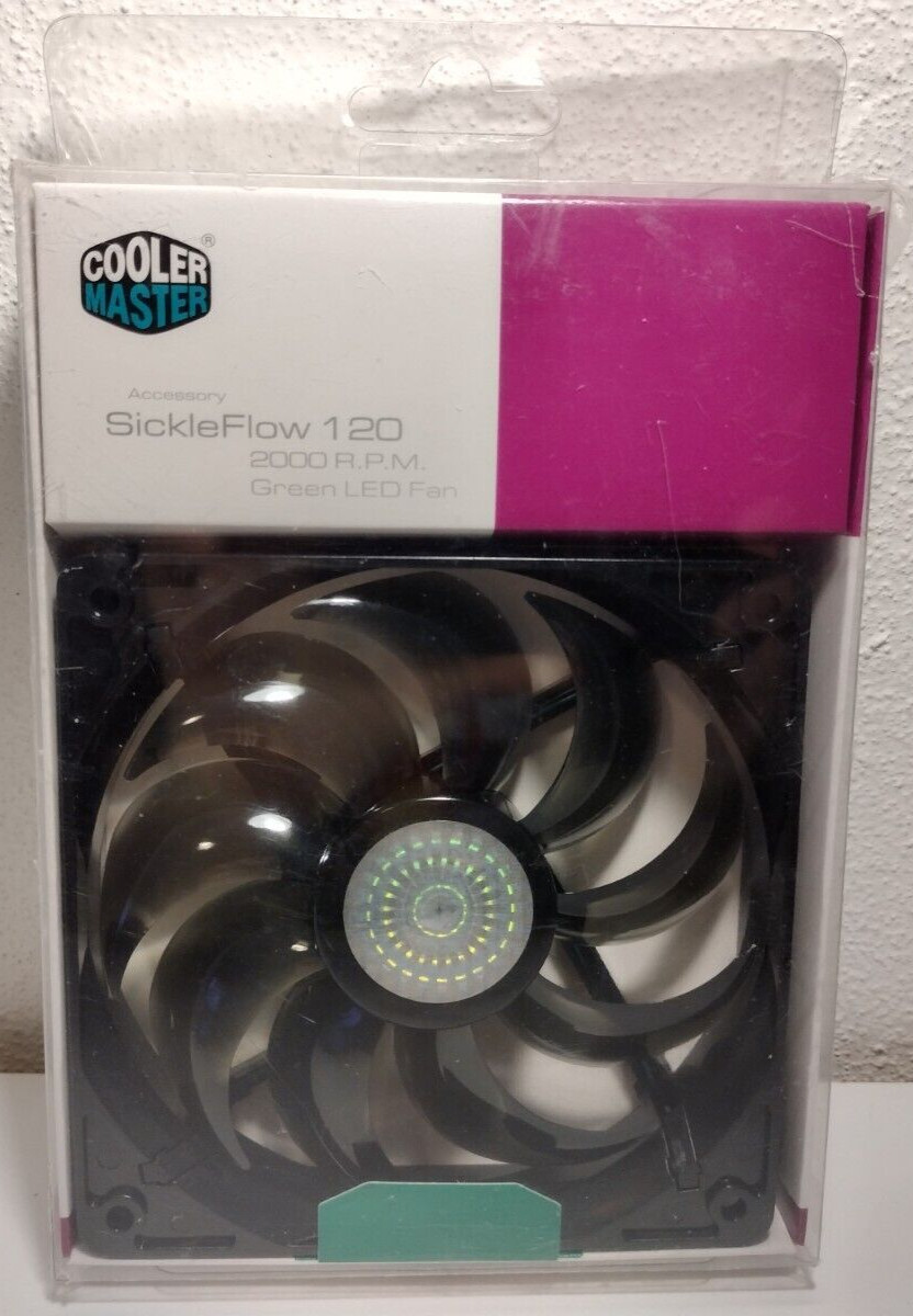 Dayton 100 CFM Model 4C653A Axial Fan & Cool Master SickleFlow Fan Lot (UNTESTED