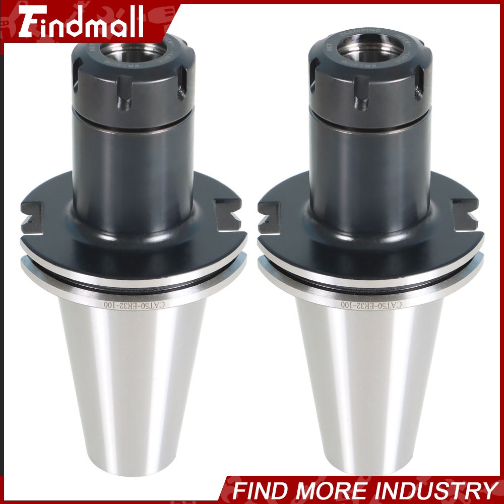 CAT50-ER32 COLLET CHUCK 4″ Gage Length—4 CHUCKS NEW Tool Holder Set