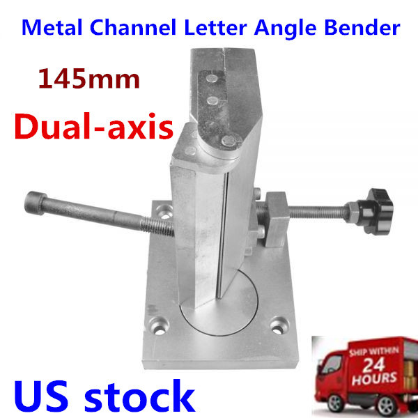Local pickup 145mm Dual-axis Metal Channel Letter Angle Bender BendingTools