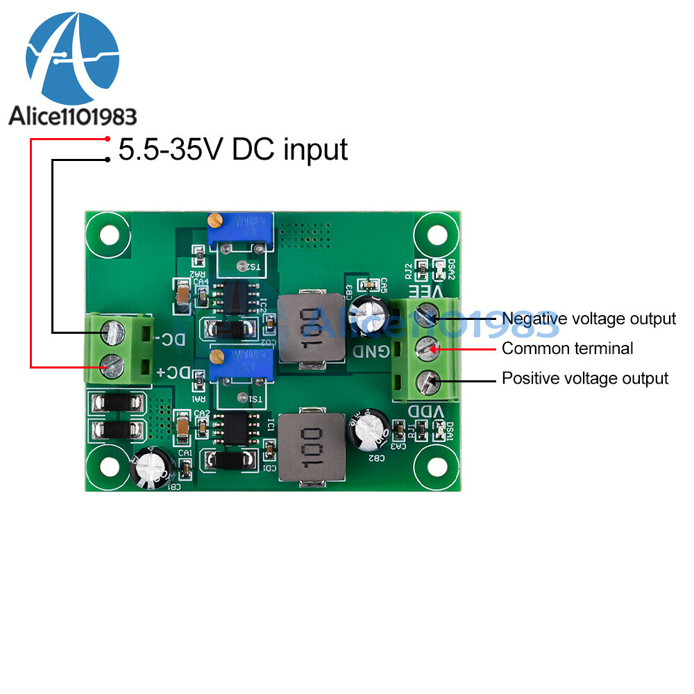 DC-DC Step-Up Step-down Voltage Regulator Adjustable Stabilized Voltage Module