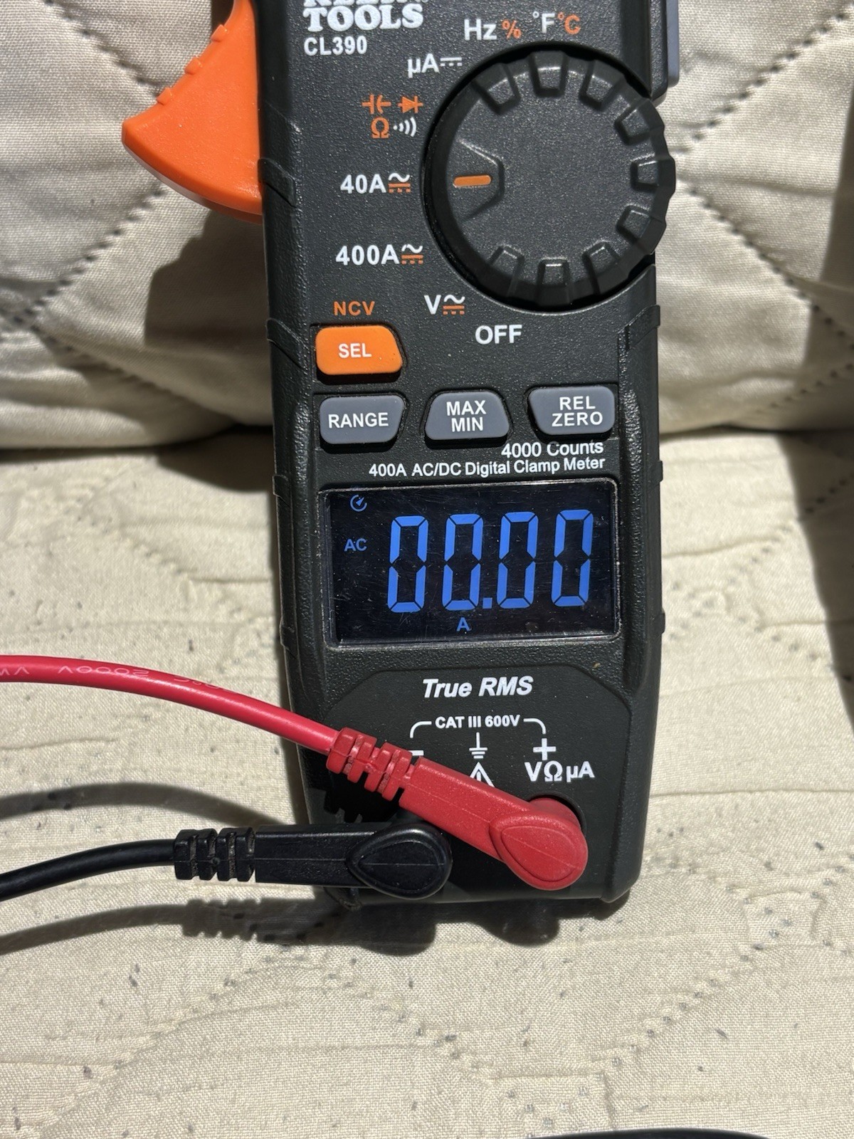 Klein Tools CL390 Auto-Ranging Digital Clamp Meter + POUCH SHIPS FREE