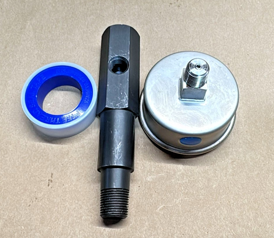 TPH Enerpac GA45GC Style Gauge AND Adaptor UP TO 14000 PSI Gauge CR400 BEST ONE