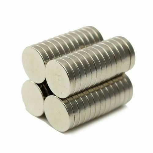 25 50 100pcs 10mm x 3mm 3/8″ x 1/8″ N35 Strong Rare Earth Neodymium Magnet Disc