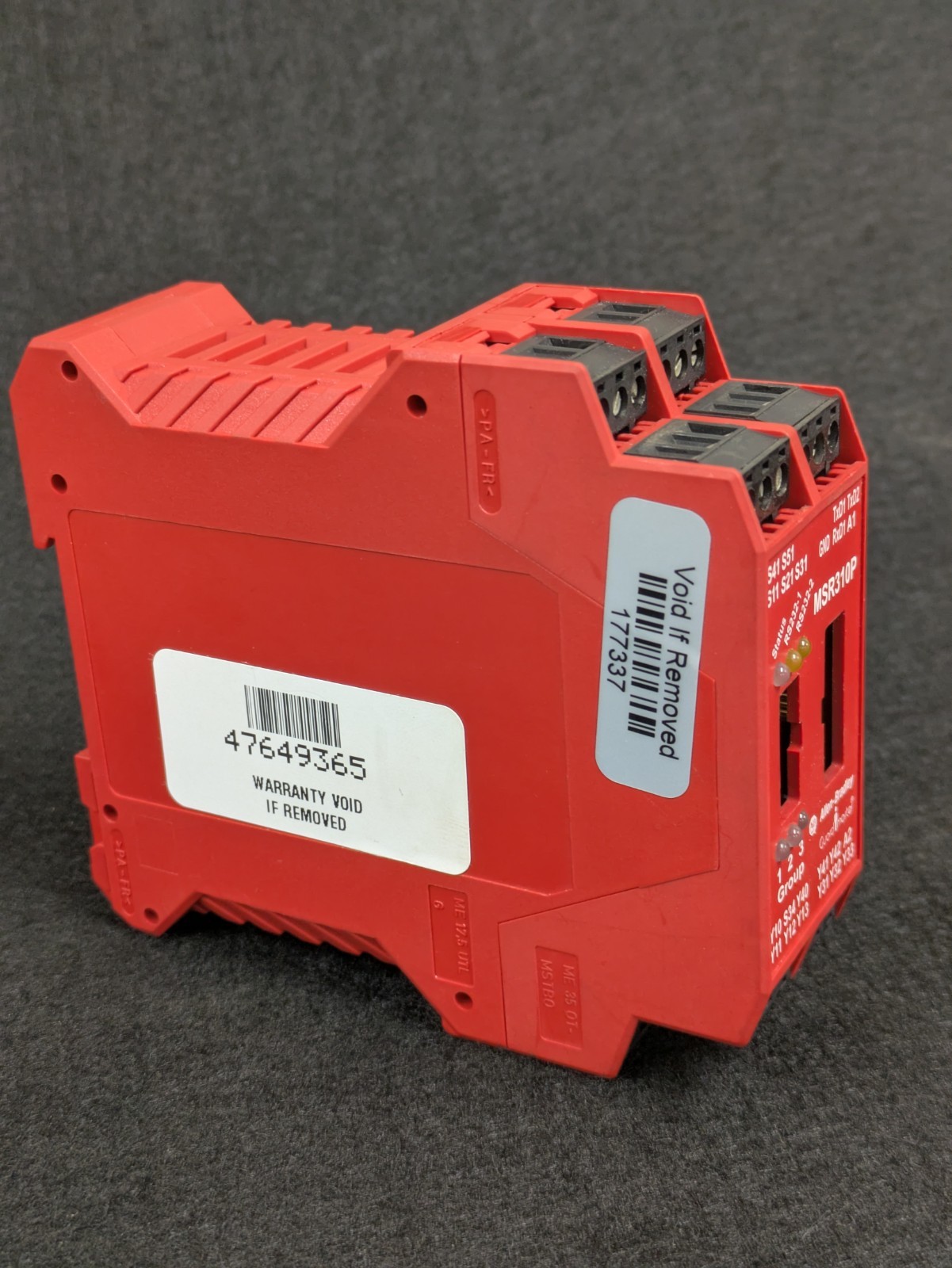 Allen Bradley 440R-W23219 Ser. A MSR310P GuardMaster Safety Relay OVERNIGHT SHIP