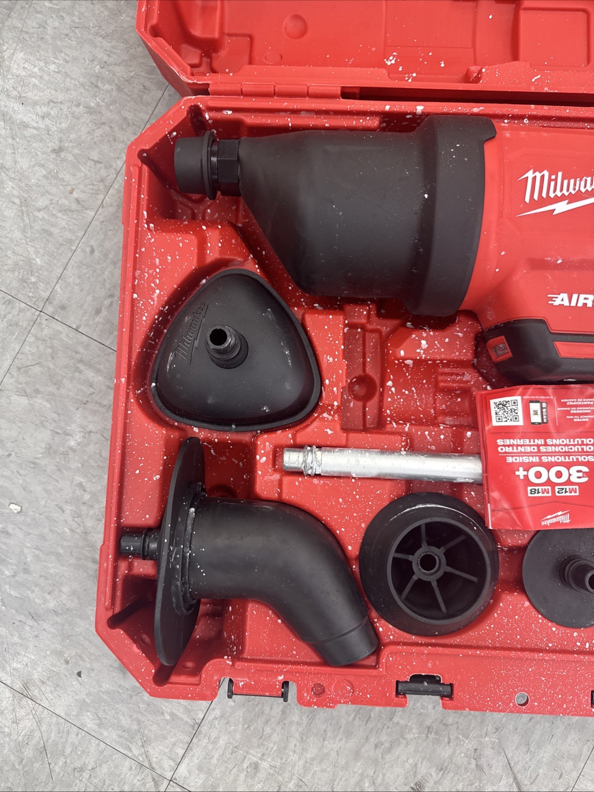 Milwaukee 2572b-21 M12 Drain Cleaning Air Gun Kit