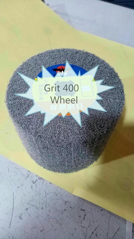 Non-woven Wire Drawing Wheel Abrasive Drum Burnishing Polishing Tool 40-600 Grit