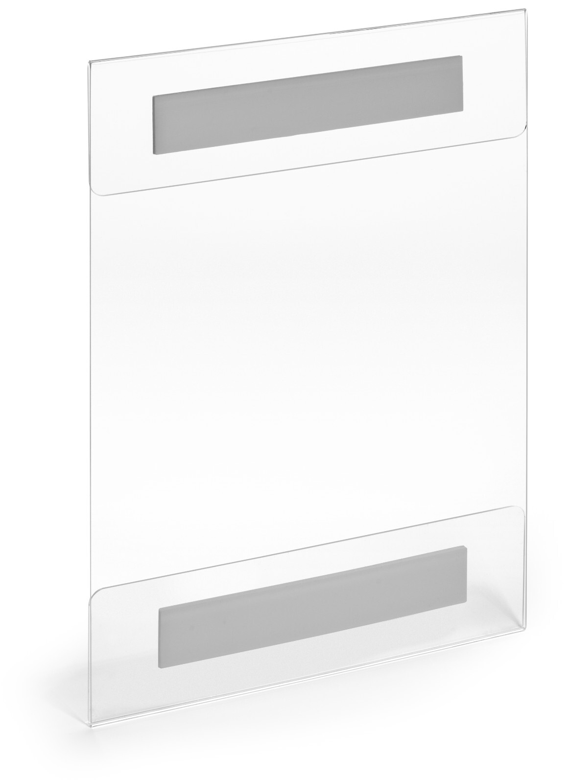 8.5 X 11 Wall Mount Acrylic Sign Holder 6 Pack Tape Clear Plastic Sign Arraview