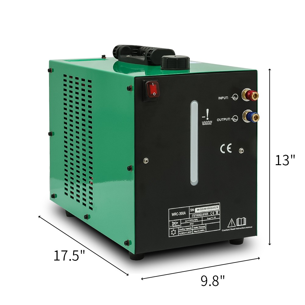 MIG TIG Welder Water Cooler Universal Water Chiller Cooler 370W Tig Torch 10L