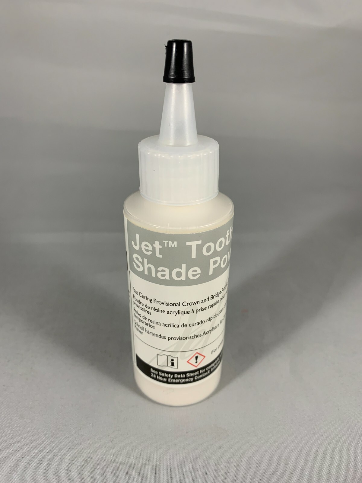 Lang Jet Tooth Shade Fast Curing C&B Acrylic Resin Powder (45 g) Dental