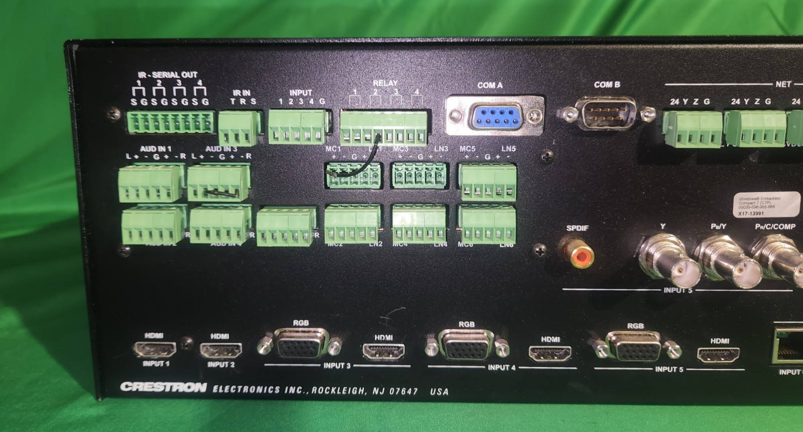 Crestron 3 Series DMPS3-300-C DigitalMedia Presentation System TESTED AND WORKS!