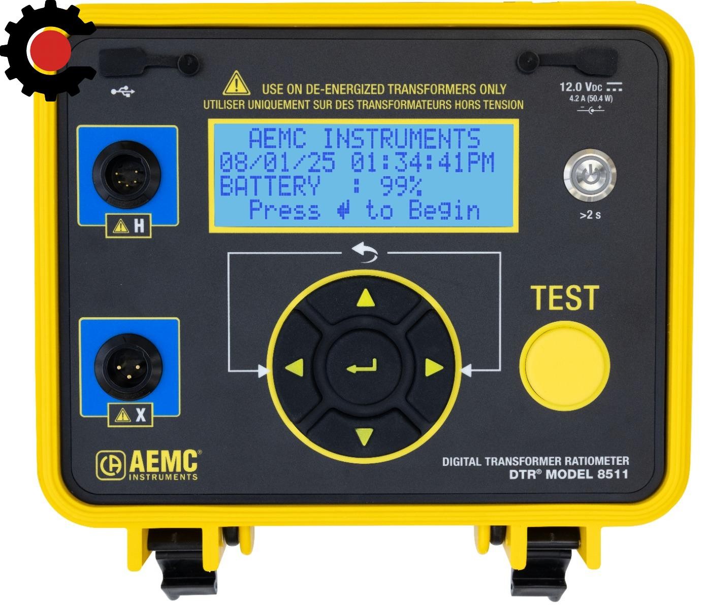 AEMC DTR 8511 Digital Transformer Ratiometer