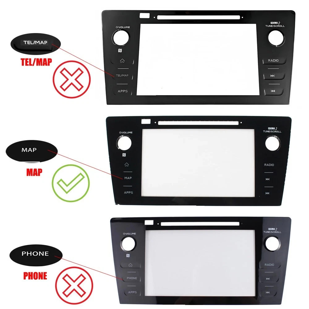 8″ Touch Screen Digitizer for 2018 2019 Subaru Legacy Outback Radio Navi (MAP)
