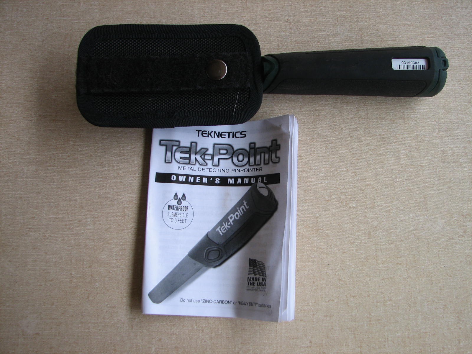 Teknetics TEK-POINT Waterproof Metal Detector Pinpointer Probe