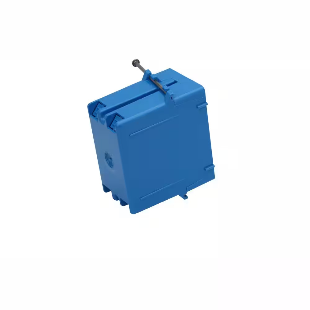 1-Gang 22 cu. in. New Work PVC Electrical Outlet Box
