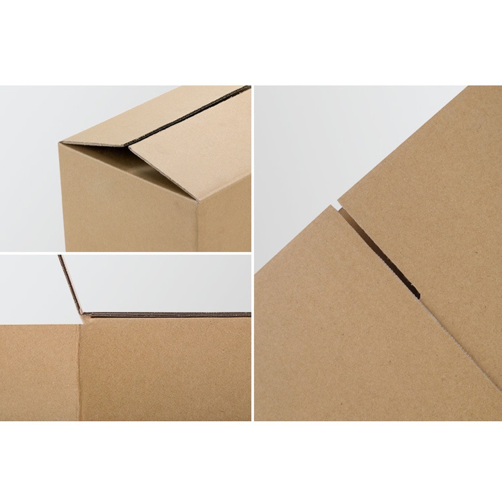 100 Corrugated Paper Boxes 8x6x4″（20.3*15.2*10cm）Yellow New