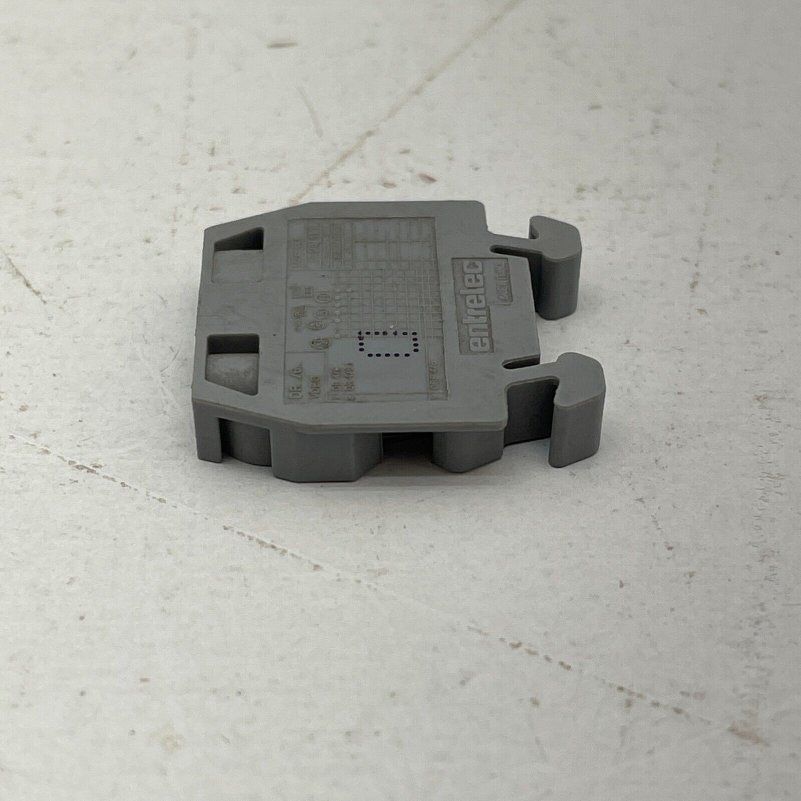 Entrelec SNA Series DIN Rail Terminal Block 4mm², Single-Level Screw Termination