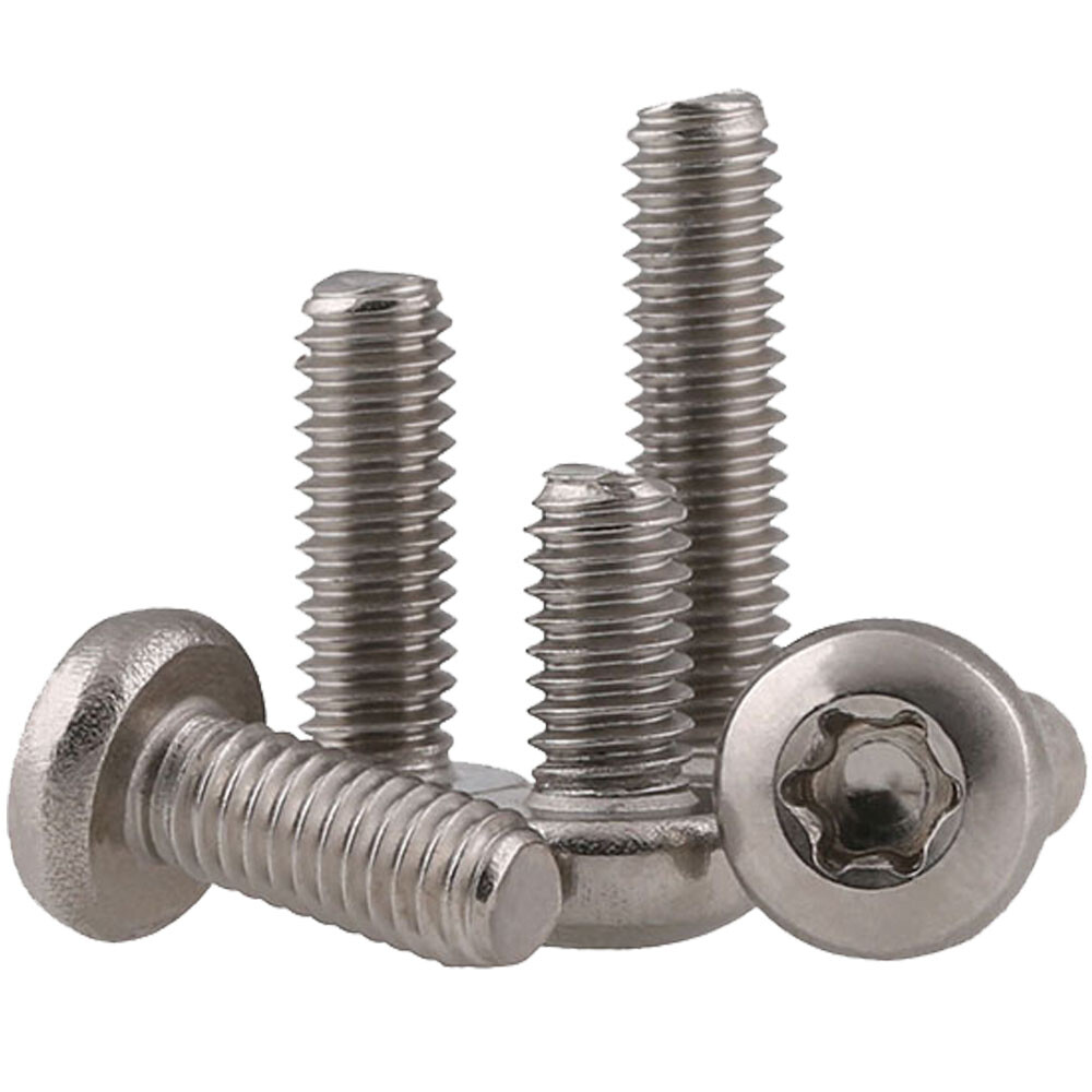 M3 – 0.5 A2 Stainless Steel Six Lobe Pan Head Torx Security Machine Screws Bolts