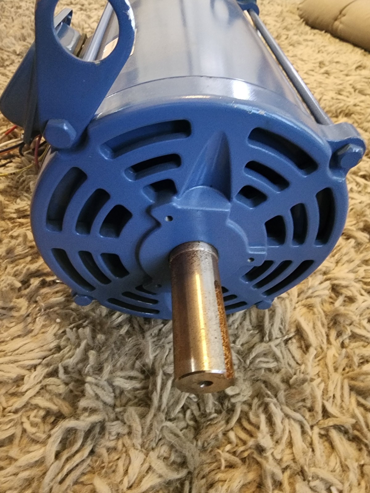 3 HP 3 Phase Electric Motor 1800 RPM 182T Frame ODP Open Drip Proof 230/460V