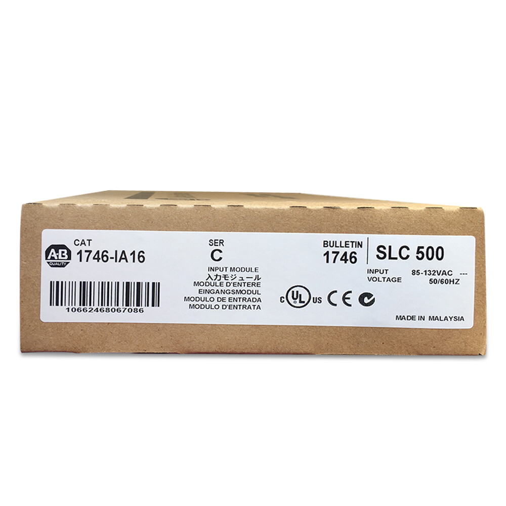 Factory Sealed Allen-Bradley 1746-IA16 /C Series C SLC 500 Input Module PLC