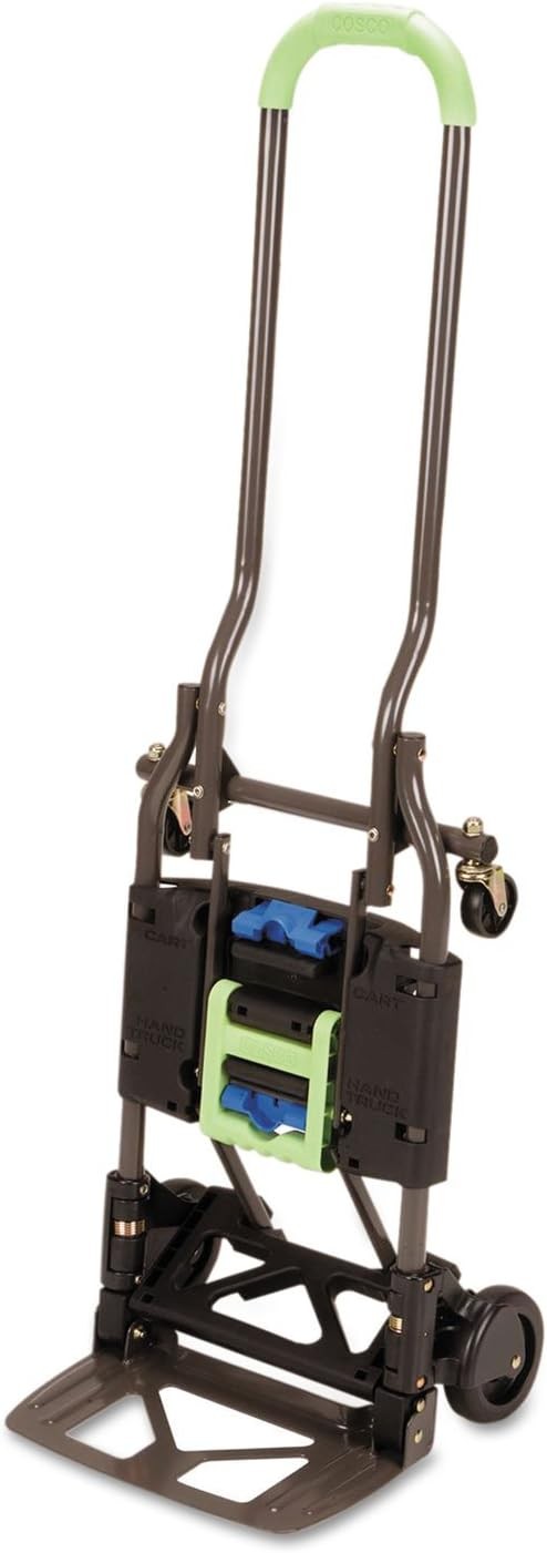COSCO Folding 2-in-1 Hand Truck, 300 lb. Capacity, Multi-Position- FREE SHIPPING