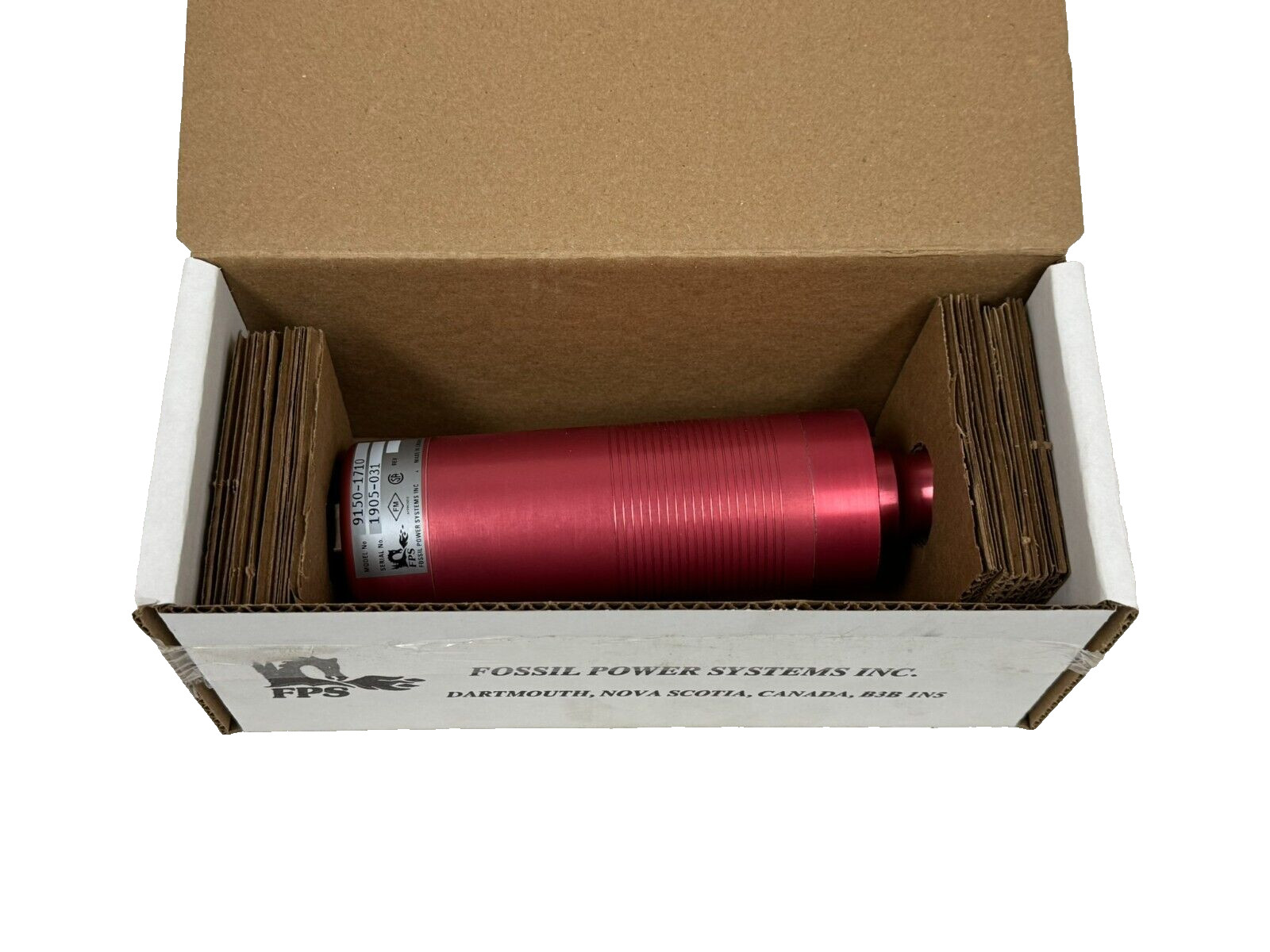 NEW FOSSIL POWER SYSTEMS 9150-1710 FLAME SCANNER W/ MOUNTING BASE