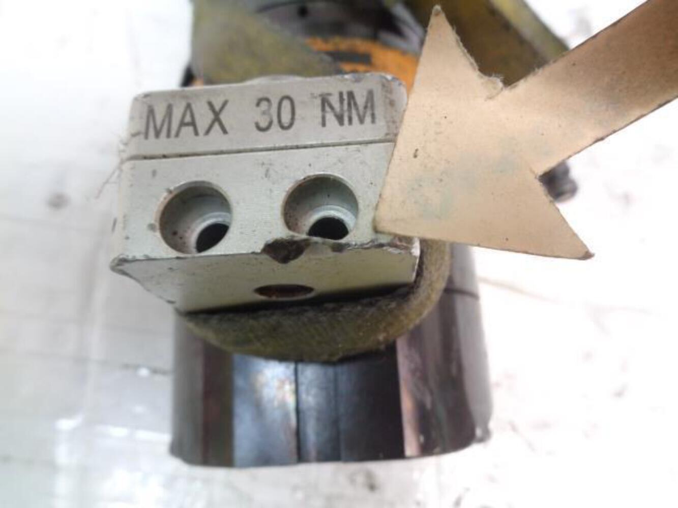 DAMAGED ATLAS COPCO 8434220064 WTB M36 TENSIONER 10MM STROKE 678.25 TON 10″ R10