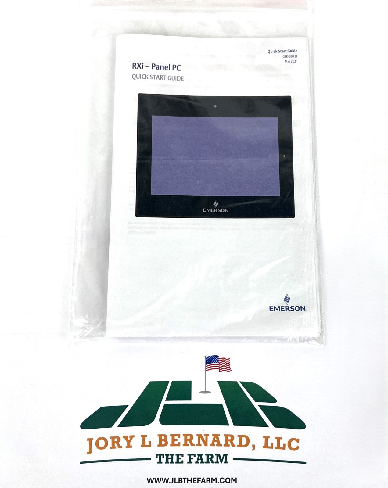 EMERSON, RXi PANEL PC, MODEL IC758CSWA15PC64, 15″ SCREEN, WINDOWS 10 IOT, NEW