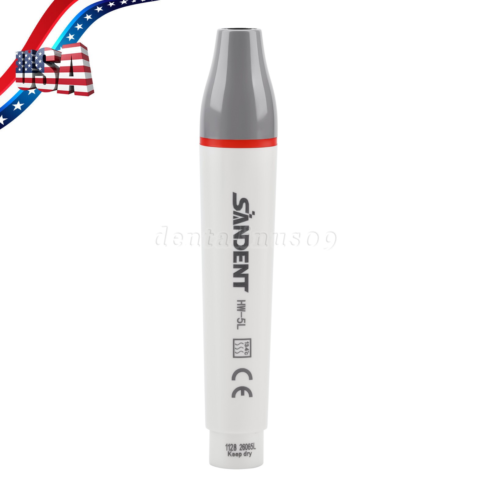 2X Dental Air Polisher Teeth Polishing Handpiece Hygiene Prophy 4 Holes w/ Tips