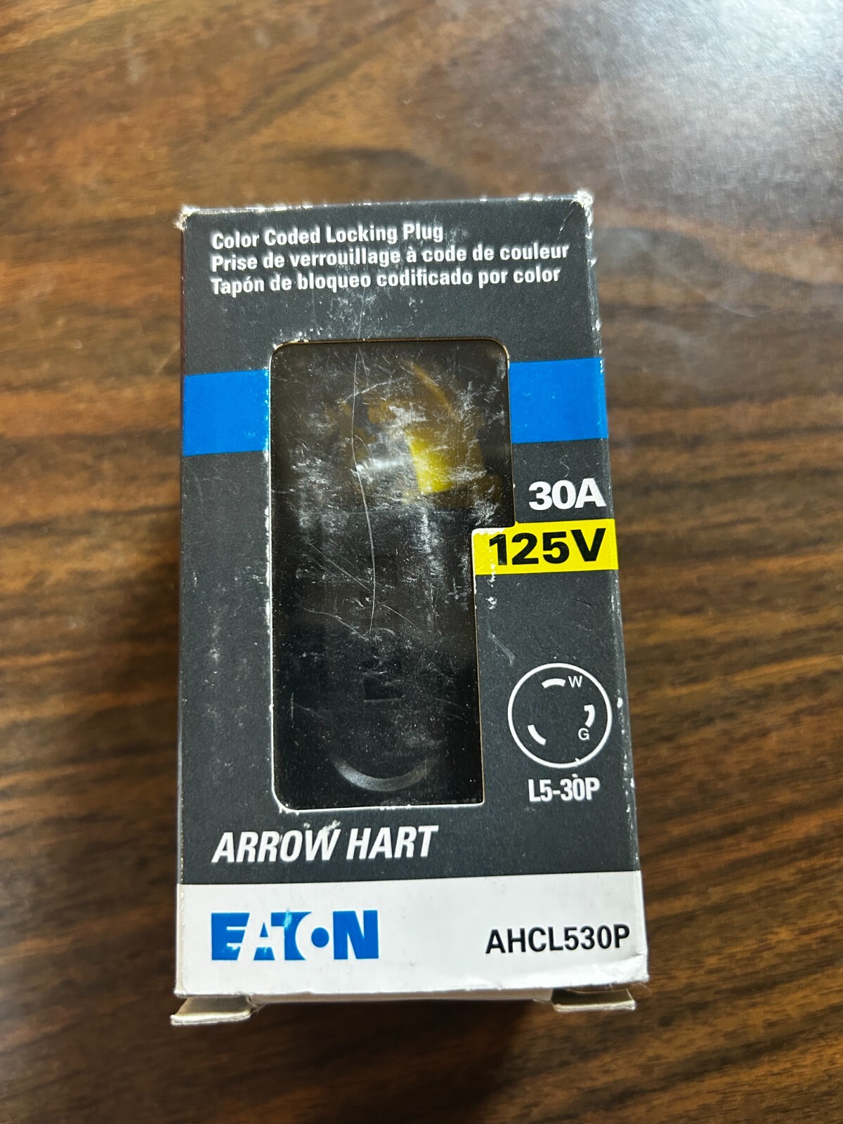 EATON COLOR CODED LOCKING PLUG # AHCL530P