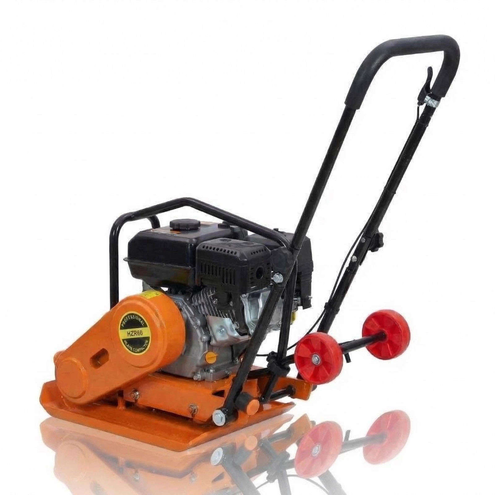 7HP Plate Compactor 4200Lbs Force 212CC Gas Engine Jump Jack Compactor 5600 VPM