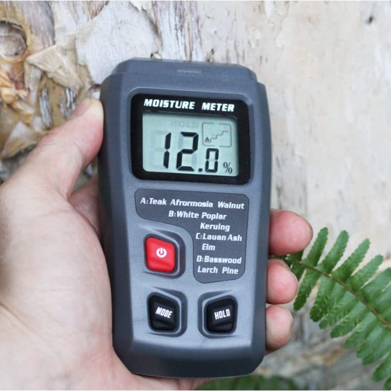 THE PERFECT PART Digital LCD Wood Moisture Meter Detector Tester Wood…