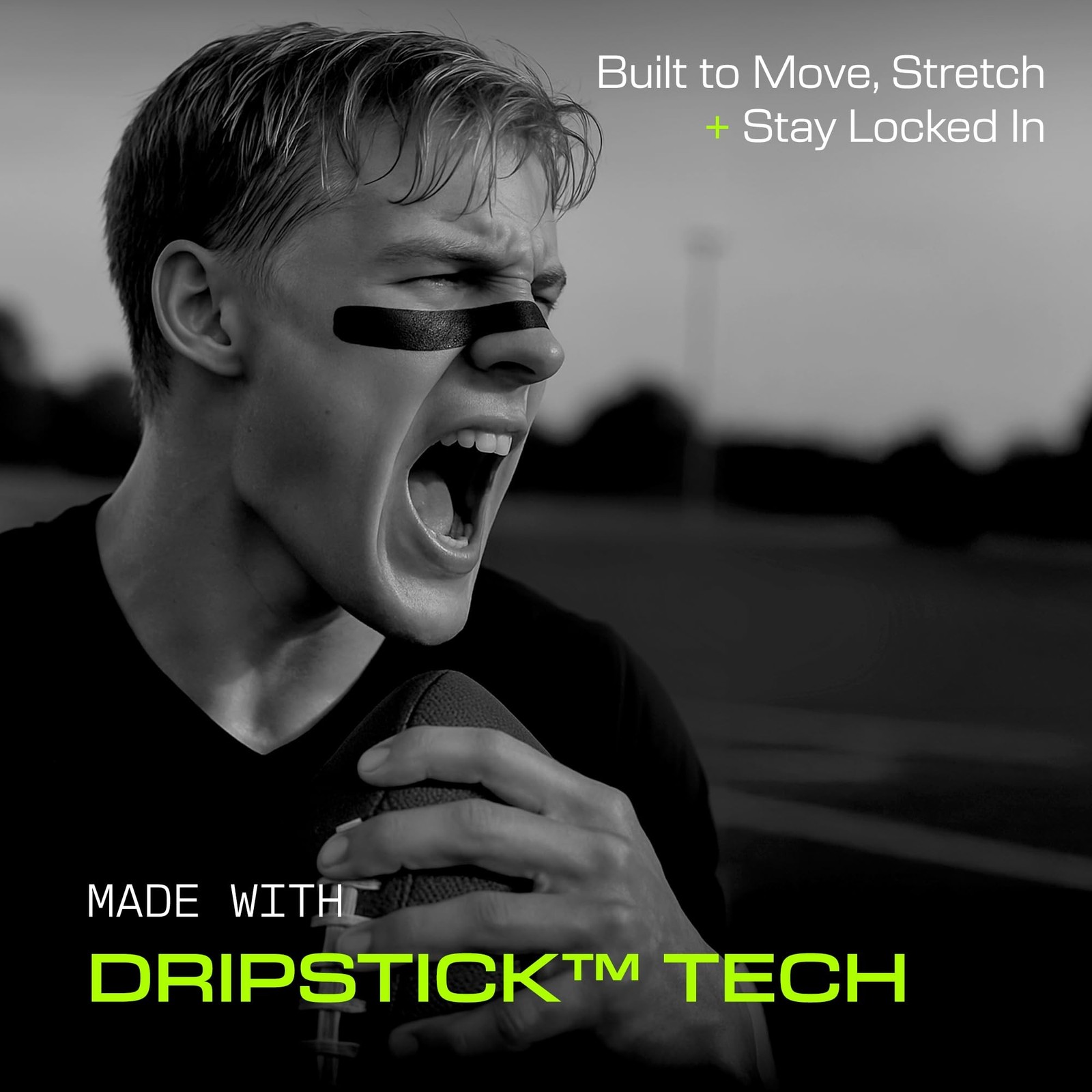 DRIP Strips Pro-Grade Eye Black Stickers, 24 Pack, Natural Flex & Stretch Eye…