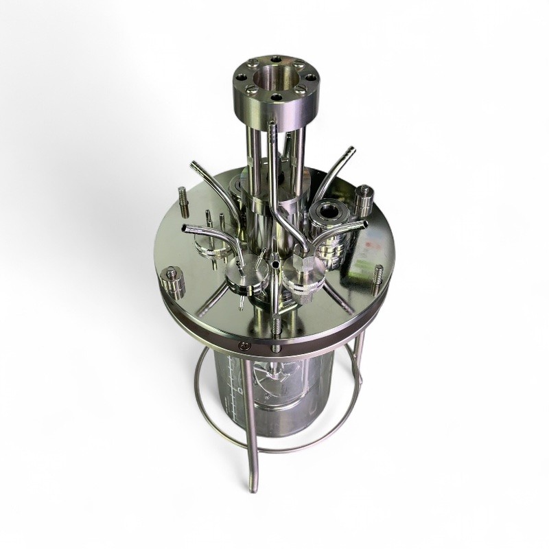Sartorius Applikon Biotechnology -1/0.5 Barg Bioreactor Vessel Headplate & Stand