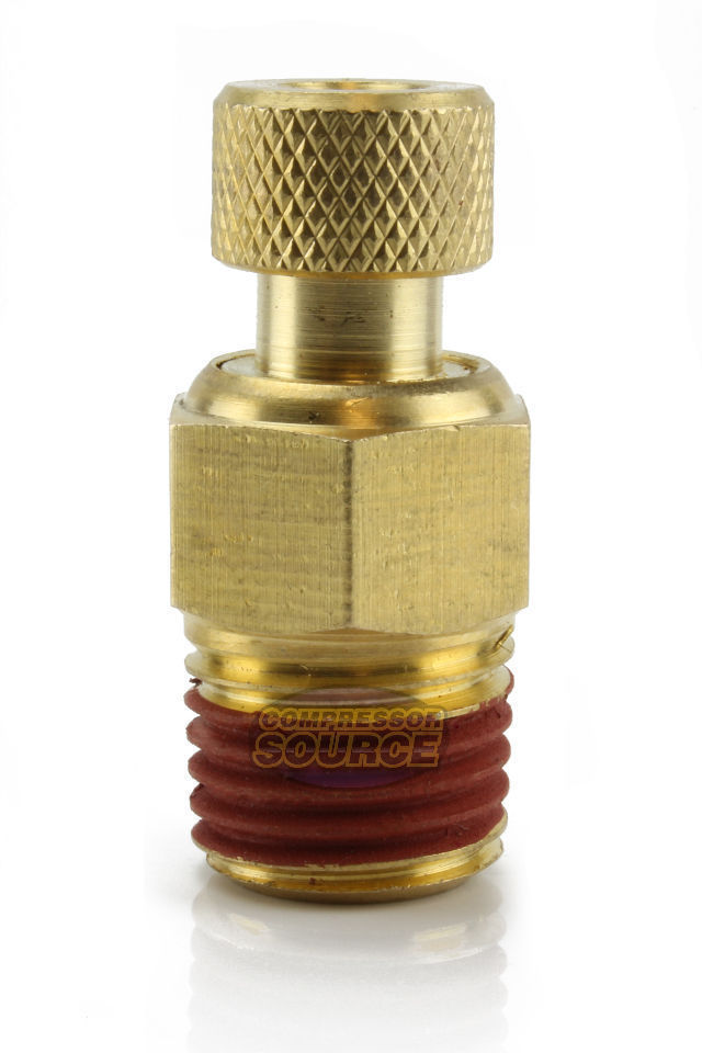 1/4″ Male NPT Brass Air Compressor Tank Drain Petcock Water Moisture Pet Cock