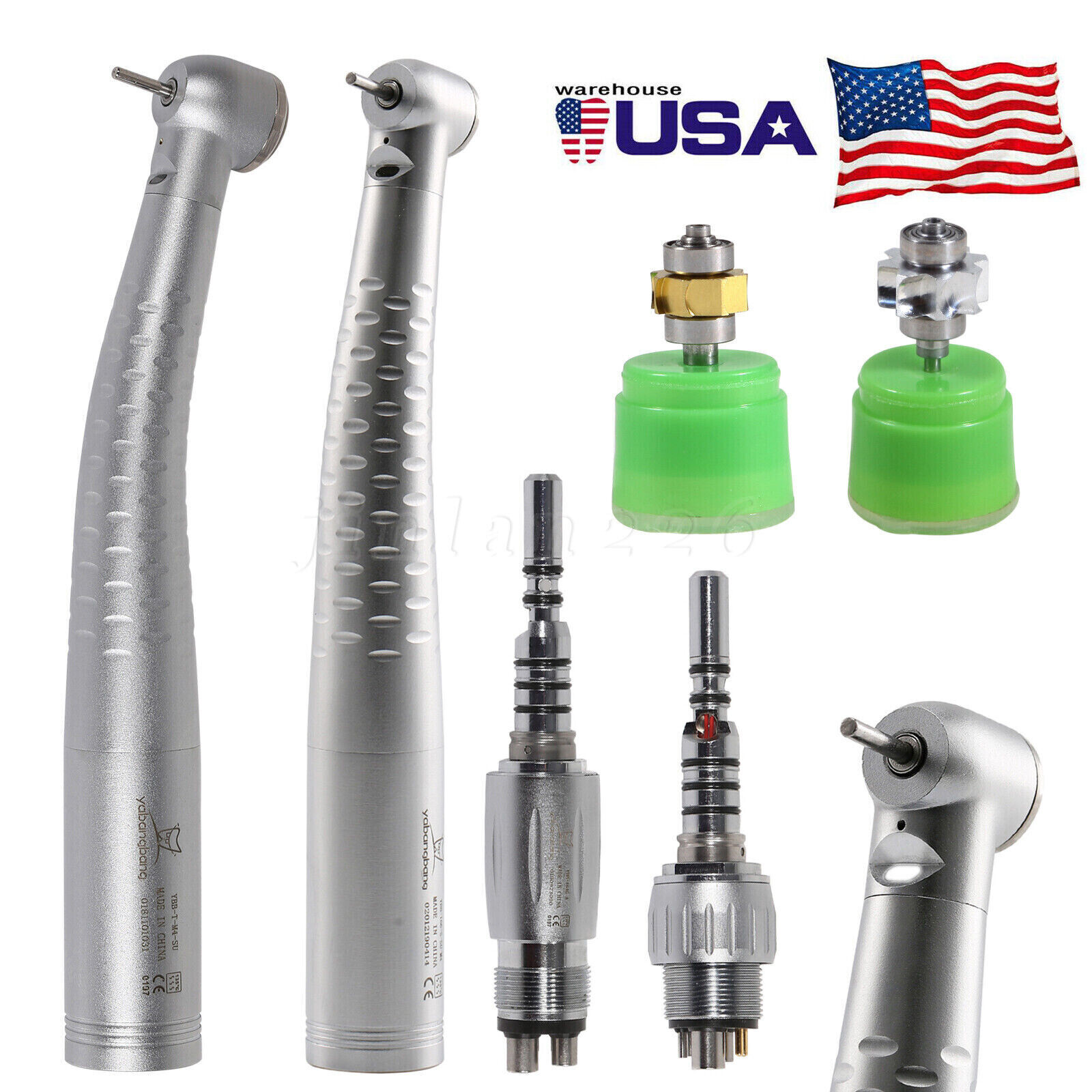 Dental 4/6 Hole Quick Coupler for KaV MULTIflex LUX Fiber Optic LED Handpiece